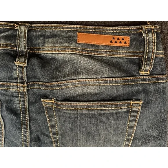 Dollhouse Jeans Women's Size 0 26x28Roll up Skinny Capri - Picture 5 of 6